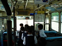 バスの乗り方教室：車内2