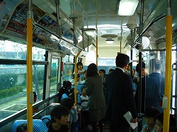 バス乗り教室写真：開成小05